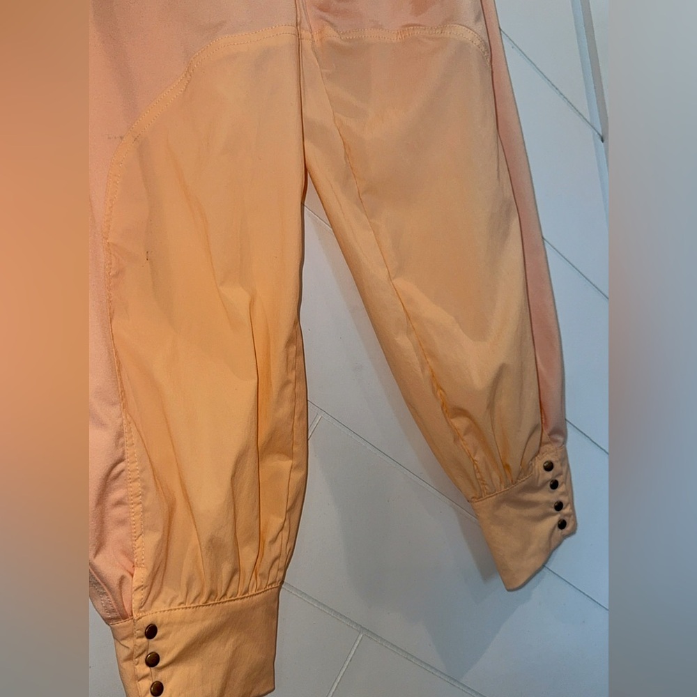 Free People Movement Free Climb Trekker Harem joggers coral peach snap ankles XS - Picture 7 of 11